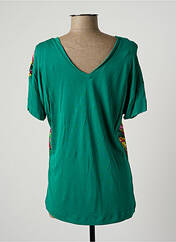 T-shirt vert MADE IN SENS pour femme seconde vue