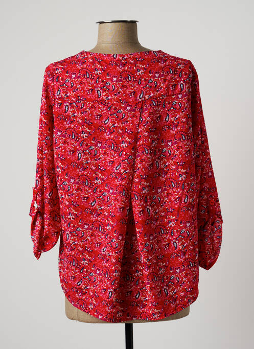 Blouse rouge AMAZONIE pour femme