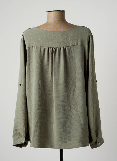 Blouse vert AMAZONIE pour femme