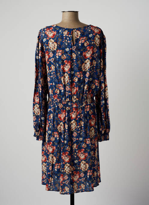 Robe mi-longue bleu C'EST BEAU LA VIE pour femme