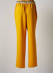 Pantalon chino jaune DIANE LAURY pour femme seconde vue