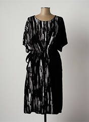 Robe mi-longue noir HALO PARIS pour femme seconde vue
