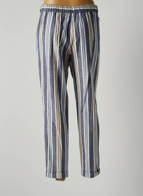 Pantalon 7/8 bleu LCDN pour femme