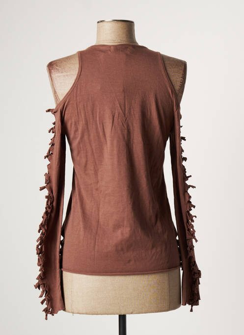 T-shirt marron MAMITA femme