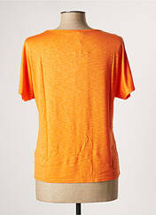 T-shirt orange TELMAIL pour femme seconde vue