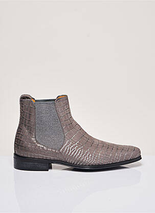 Bottines/Boots gris PERTINI pour femme