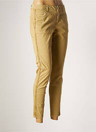 Pantalon 7/8 stretch taille normale beige BLEND SHE femme