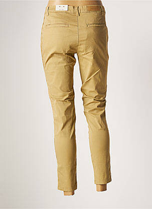 Pantalon 7/8 stretch taille normale beige BLEND SHE femme