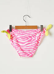 Bas de maillot de bain rose SUN GLOW pour fille seconde vue