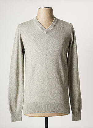 Pull gris BENCH pour homme