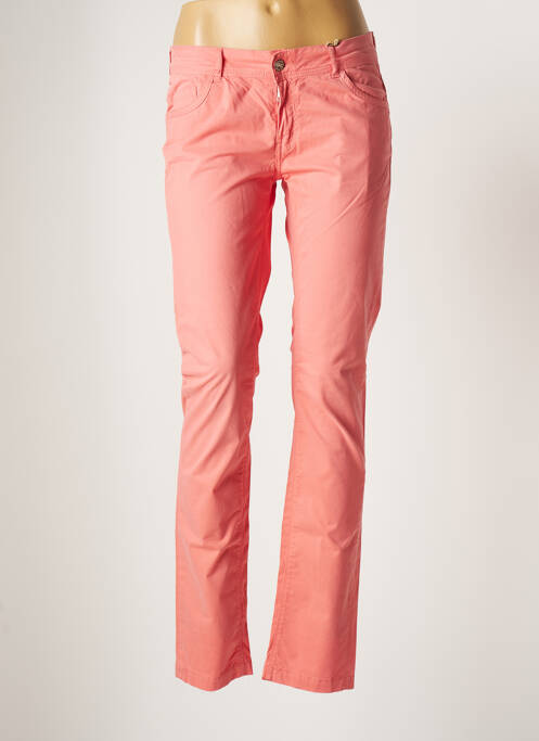 Pantalon droit orange CHIPIE pour femme