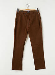 Pantalon droit marron FYNCH-HATTON pour homme seconde vue