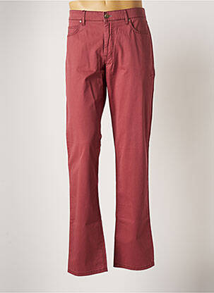 Pantalon droit rouge FYNCH-HATTON pour homme