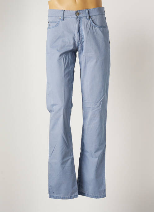 Pantalon droit bleu FYNCH-HATTON pour homme