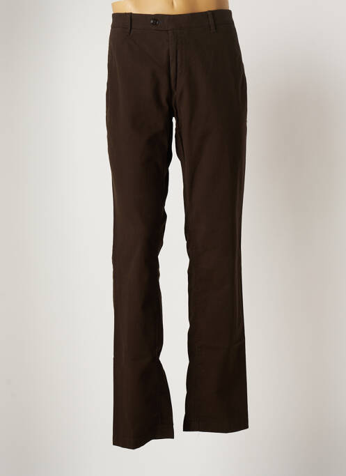 Pantalon droit marron FYNCH-HATTON pour homme