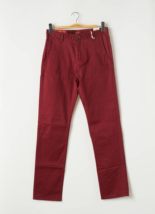 Pantalon slim rouge DOCKERS pour homme