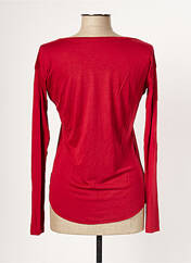 T-shirt rouge I LOVE MY T'S pour femme seconde vue