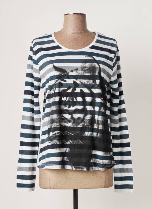 T-shirt bleu LITTLE MARCEL pour femme