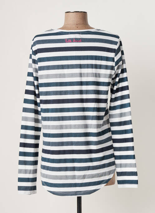 T-shirt bleu LITTLE MARCEL pour femme