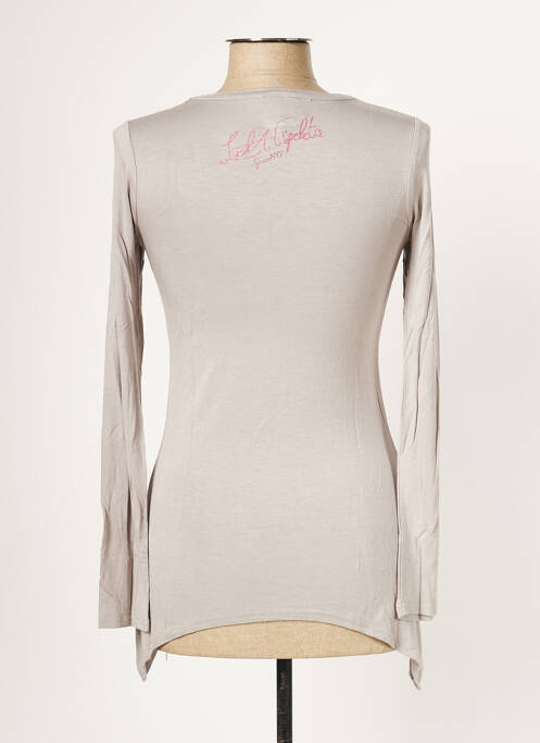 Tunique manches longues gris LOLA ESPELETA pour femme