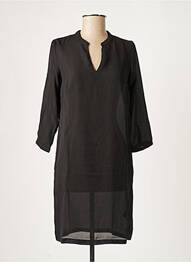Robe courte noir ICHI femme