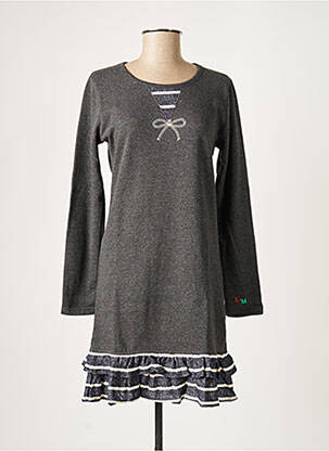 Robe courte gris LITTLE MARCEL femme