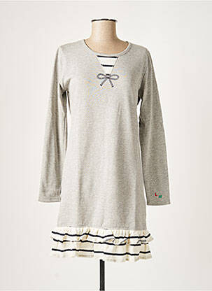 Robe courte gris LITTLE MARCEL femme