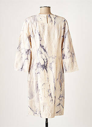 Robe mi-longue beige NICE THINGS femme