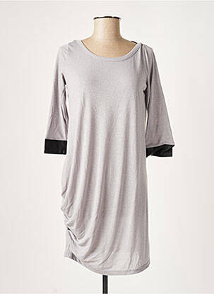 Tunique manches longues col rond gris BLEND SHE femme