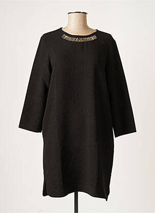 Robe courte noir SUNCOO pour femme