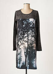 Robe mi-longue gris NICE THINGS pour femme seconde vue