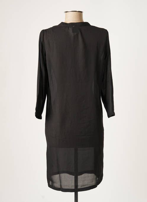 Robe courte noir ICHI pour femme