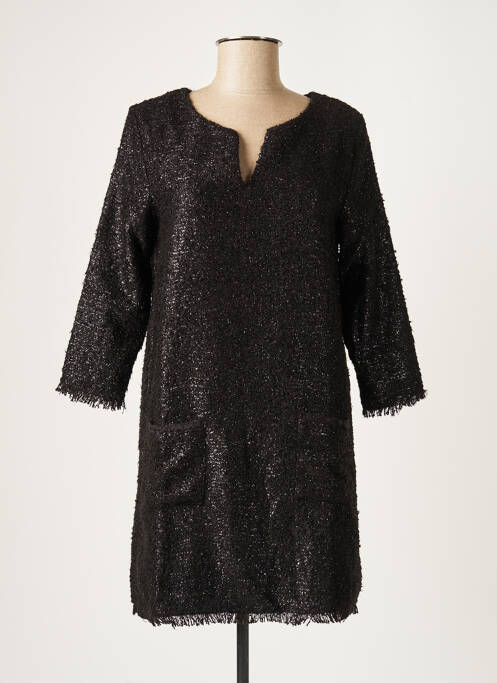 Robe courte noir SUNCOO pour femme