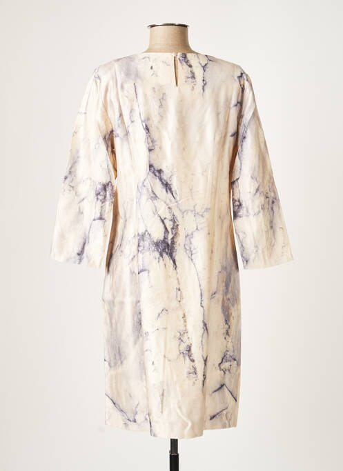 Robe mi-longue beige NICE THINGS pour femme