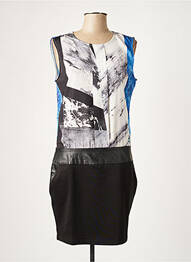 Robe mi-longue noir SALSA femme