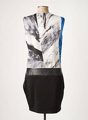 Robe mi-longue noir SALSA femme