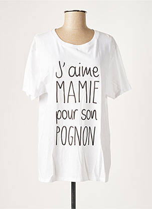 T-shirt blanc LE FABULEUX SHAMAN pour femme