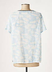 T-shirt bleu MAISON SCOTCH pour femme seconde vue