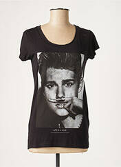 T-shirt noir ELEVEN PARIS pour femme seconde vue