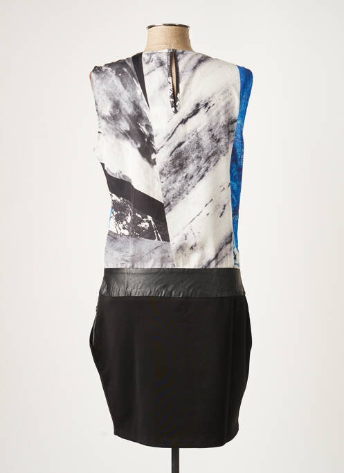 Robe mi-longue noir SALSA pour femme