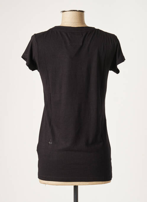 T-shirt noir ELEVEN PARIS femme