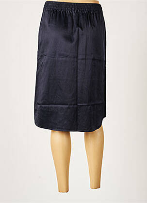 Jupe mi-longue coupe droite bleu SCOTCH & SODA femme