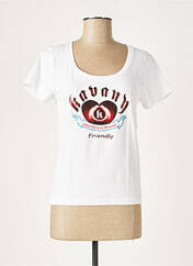 T-shirt blanc KAVANY pour femme seconde vue