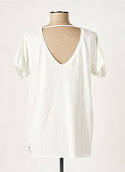 T-shirt blanc MAISON SCOTCH pour femme seconde vue