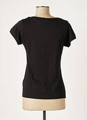 T-shirt noir MONSIEUR STEVE pour femme seconde vue