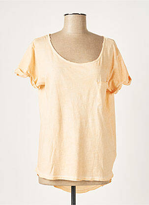 T-shirt orange MINIMUM pour femme