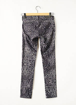Pantalon slim taille basse taille basse gris REIKO femme