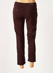 Pantalon chino rouge REIKO pour femme seconde vue