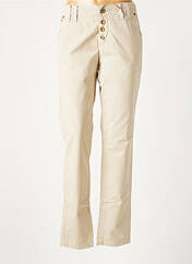 Pantalon droit beige FREEMAN T.PORTER pour femme seconde vue