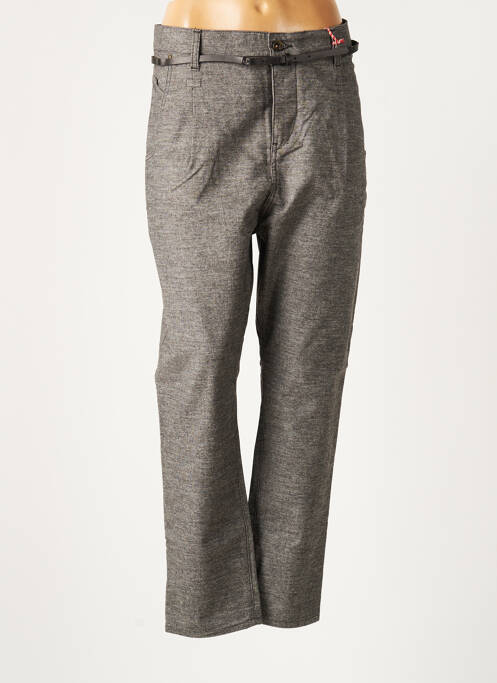 Pantalon chino gris FREEMAN T.PORTER pour femme